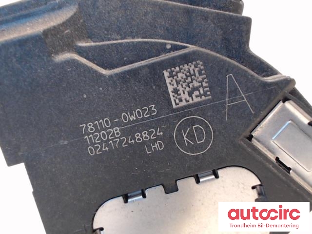 Pedal gass til Toyota iQ 2009-2014  (..|781100W023|78110-0W023|)