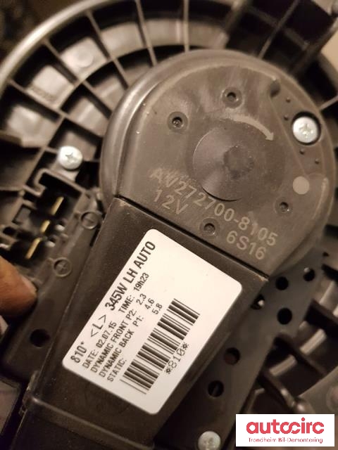 Varmeapparat motor til Toyota Avensis 2015-2019 (Type III, Fase 2)  (DENSO|87103-02150|8710302150|AV272700-8105)