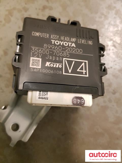 Styreenhet diverse til Toyota Avensis 2015-2019 (Type III, Fase 2) (KOITO|8996020200|89960-20200|35600-70685)