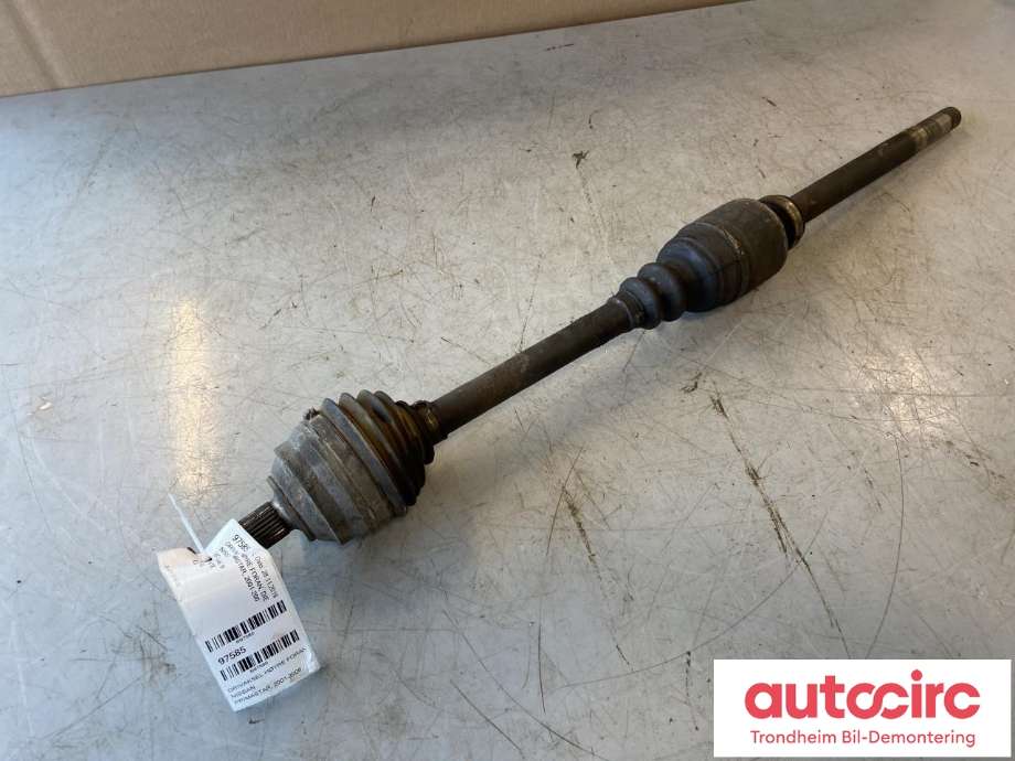 Drivaksel høyre foran, diesel/manuell til Nissan Primastar 2001-2006  (..|3910000QAL|3910000QAN|3910000Q0K)