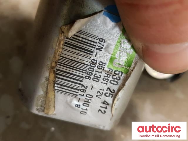 Viskermotor bakrute til Toyota Aygo 2005-2014 (Type I)  (VALEO|851300H010|85130-0H010|53025412)