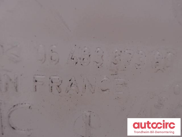 Spylertank til Peugeot 207 2006-2012  (9648337380|6431F4|9677656980)