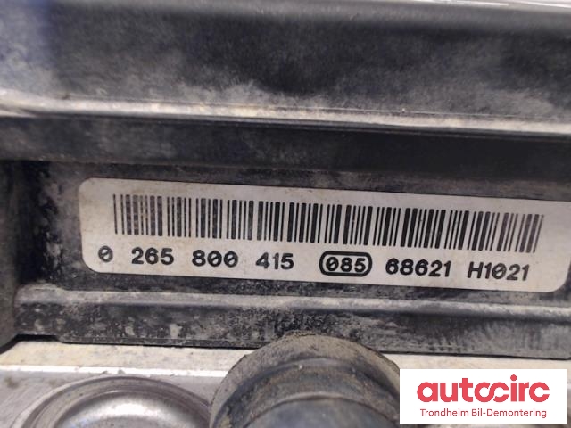 ABS sentral til Peugeot Partner 2002-2008 (Type I, Fase 2)  (BOSCH|0265800415|9660779880|4541J5)