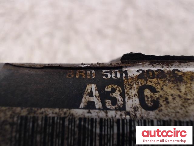 Drivaksel venstre bak, diesel/automat til Audi Q5 2008-2012 (Type I, Fase 1)  (..|8R0501203C|8R0501203CX|)