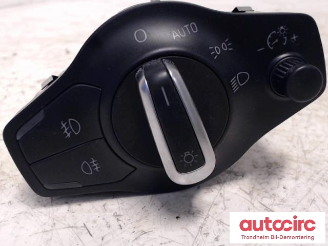 Bryter lys til Audi Q5, 2008-2012 (Type I, Fase 1)  (...|8K0941531AL)