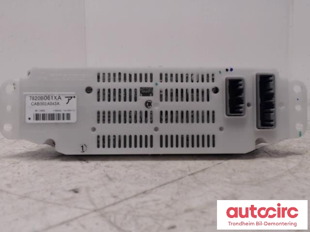 Varmeapparat betjening til Mitsubishi Outlander 2015-->> (Type III, Fase 2)  (7820B061XA|CAB502A043A|)