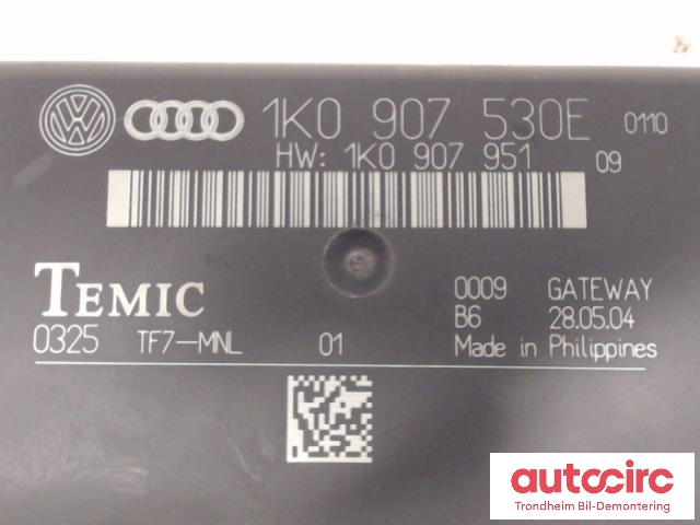 Styreenhet diverse til VW Caddy 2004-2010 (Type III, Fase 1)  (..|1K0907530E|7N0907530BH|)