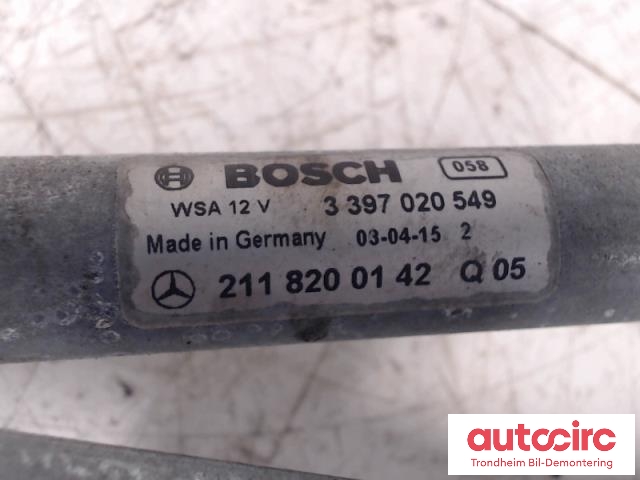Viskeroverføring til Mercedes E-Klasse 2002-2006 (Fase 1) (W211) (W211) (BOSCH|A2118200142|2118200142|3397020549)