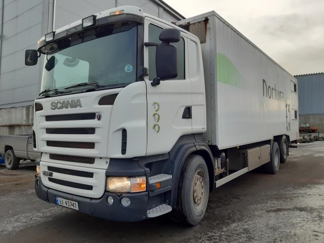 Lastebil Scania PGRT-Serie R 2003-2015 , Motorkode: DC12 14 L01, Girkassekode: GRS905R