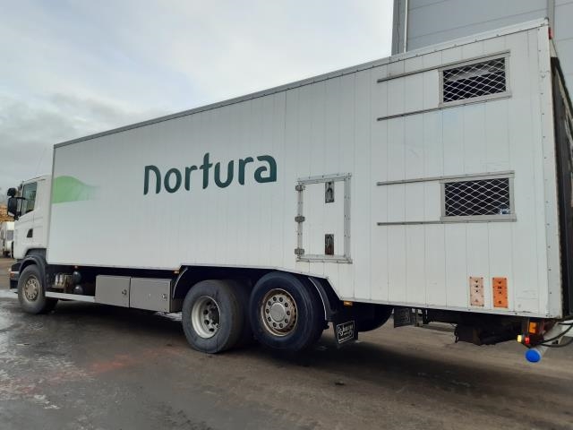 Lastebil Scania PGRT-Serie R 2003-2015 , Motorkode: DC12 14 L01, Girkassekode: GRS905R