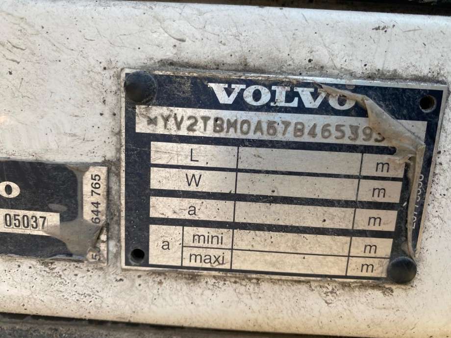 Lastebil Volvo FL 2006-2013 , Motorkode: D7E240, Girkassekode: ZTO1109