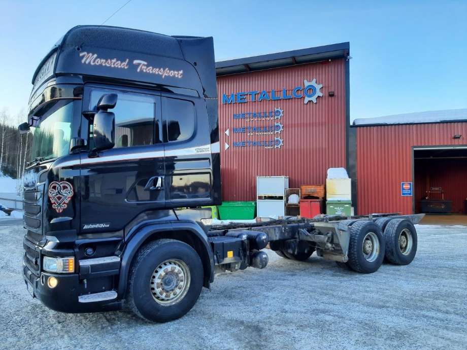 Lastebil Scania PGRT-Serie R 2003-2015 , Motorkode: DC16103L01, Girkassekode: GRSO925R
