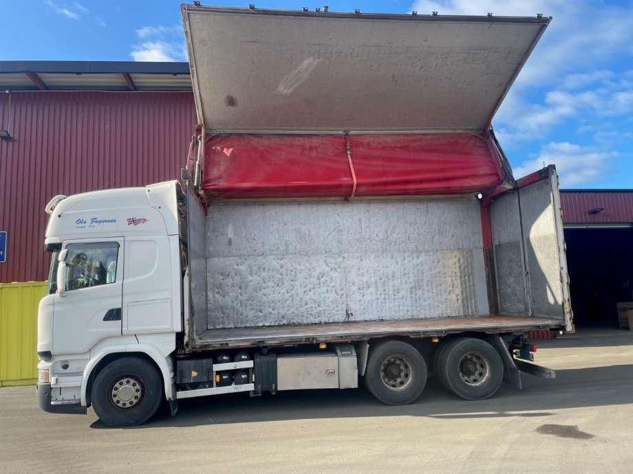 Lastebil Scania PGRT-Serie R 2003-2015 , Motorkode: DC16 103 L01, Girkassekode: GRSO925R