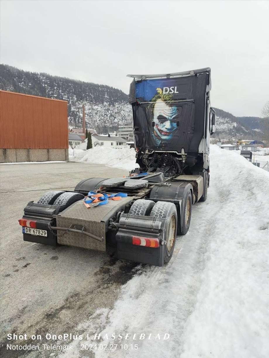 Lastebil Mercedes Actros 5 2019-->> , Motorkode: OM471LA. 6-8-01, Girkassekode: G 281-12/14|93-1|0