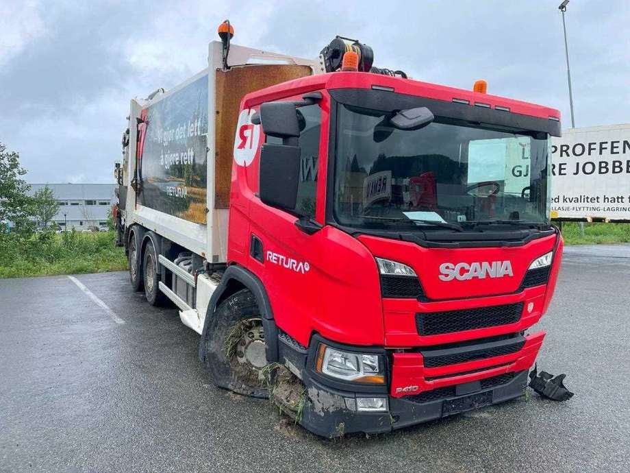 Lastebil Scania LPGRS-Serie P, 2018->>  delebil , Motorkode: DC13 141 L01, Girkassekode: GRS905 TMS 2