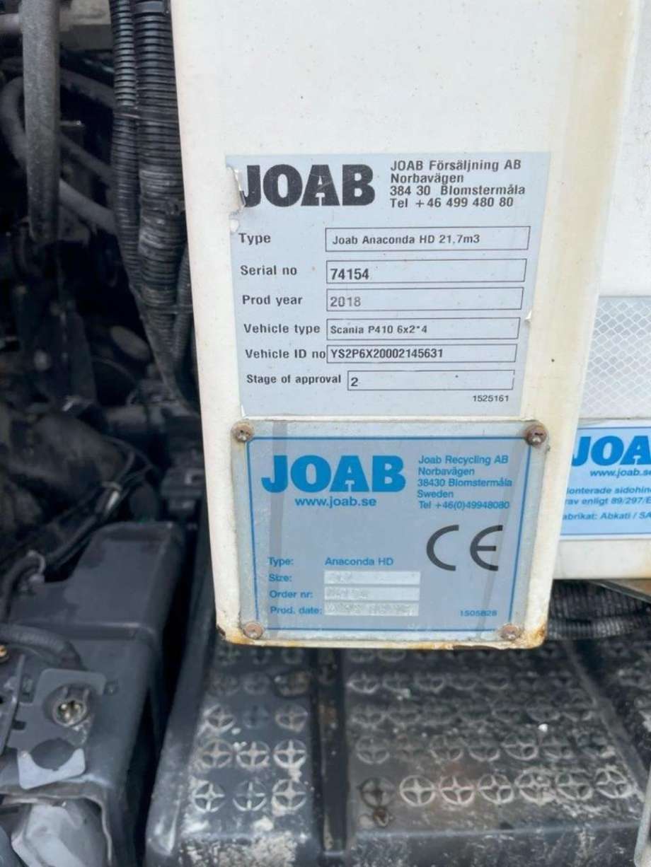 Lastebil Scania LPGRS-Serie P 2018-->> delebil , Motorkode: DC13 141 L01, Girkassekode: GRS905 TMS 2