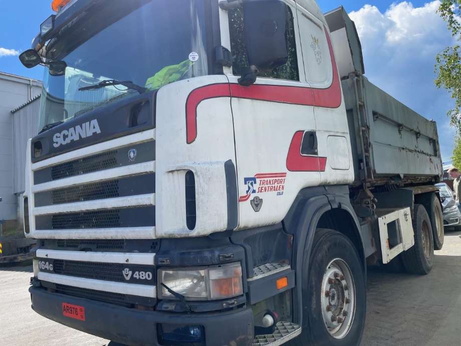 Lastebil Scania 4-Serie R 1995-2003 , Motorkode: DC16 02 L01, Girkassekode: GRS900R