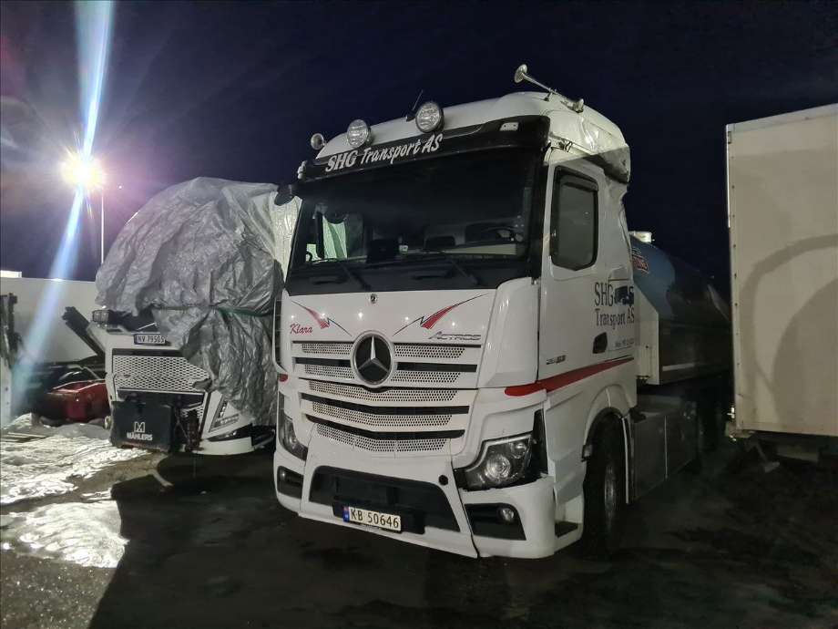 Lastebil Mercedes Actros 5 2019-->> , Motorkode: OM473LA.6-4, Girkassekode: G330-12 FE1 C-A1