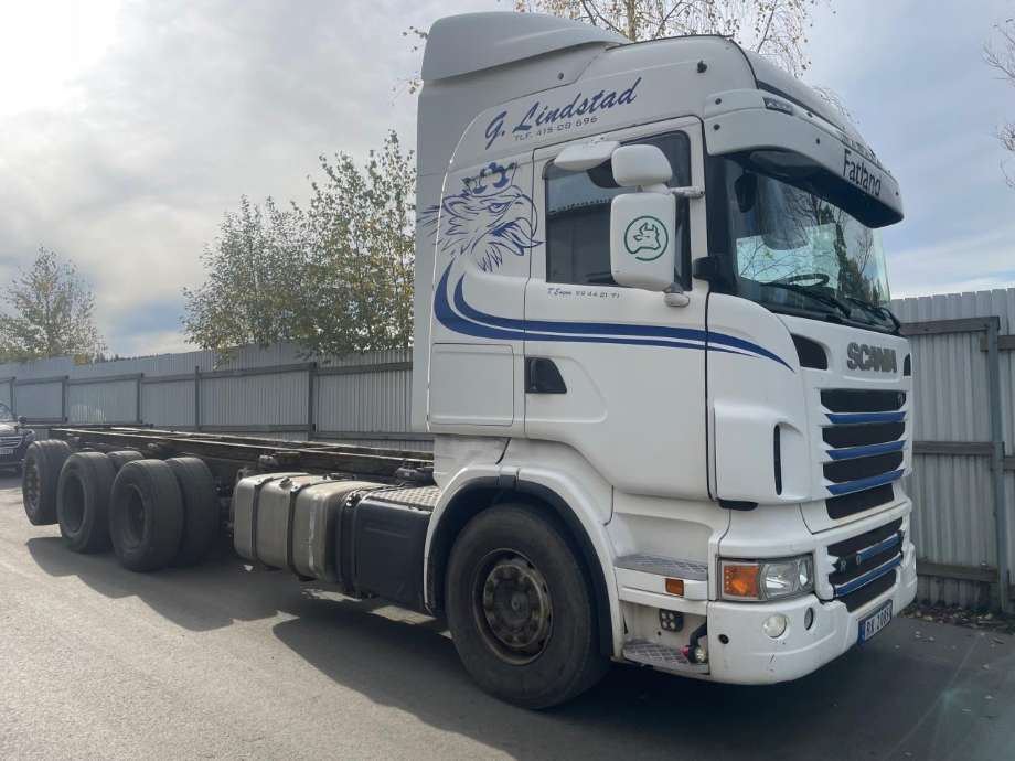 Lastebil Scania PGRT-Serie R 2003-2015 , Motorkode: DC16 17 L01, Girkassekode: GRSO905R