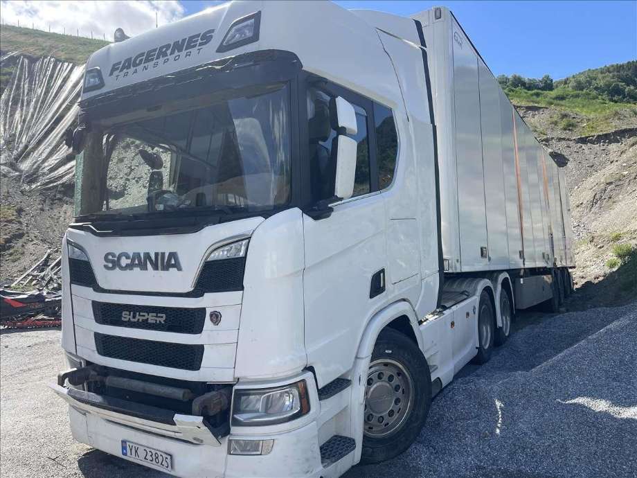 Lastebil Scania LPGRS-Serie R 2018-->> , Motorkode: DC16 118 L01, Girkassekode: GRSO925R