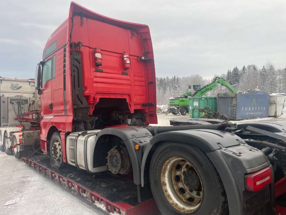 Lastebil MAN TGX 2008-->> , Motorkode: D2876 LF07, Girkassekode: 12 TX 2821 TD