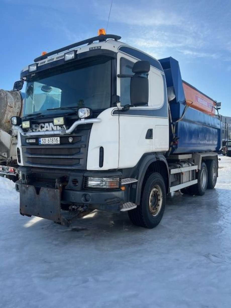 Lastebil Scania PGRT-Serie G 2006-2015 , Motorkode: DC13 07 L01, Girkassekode: GRSO905R