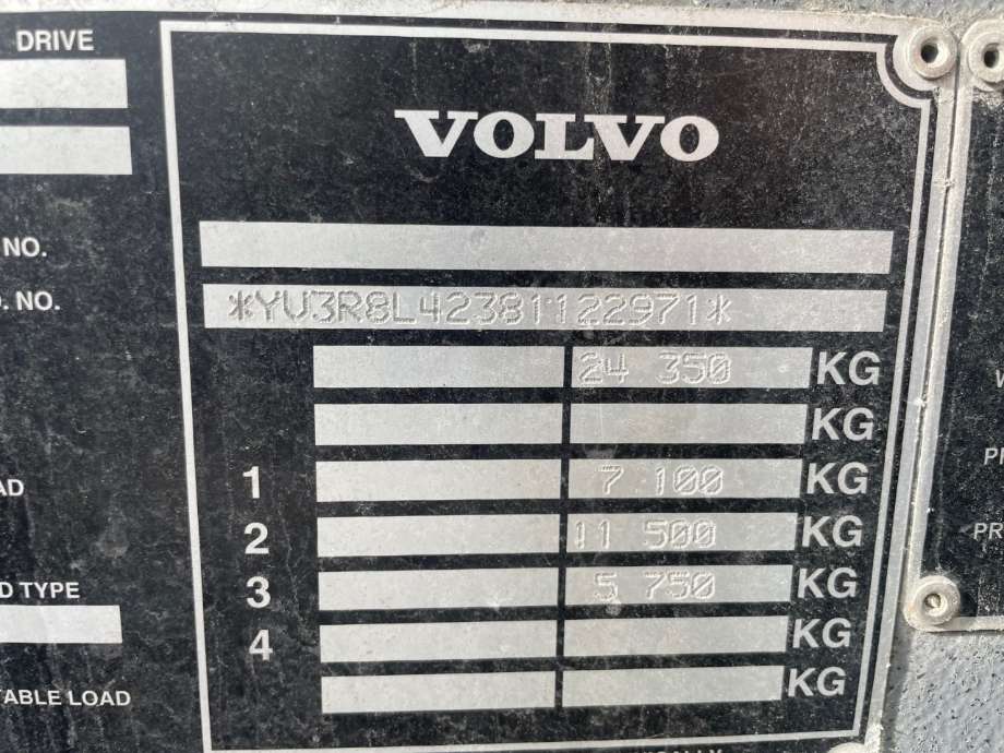 Buss Volvo B12B 1991-2011 , Motorkode: DH12E340, Girkassekode: 