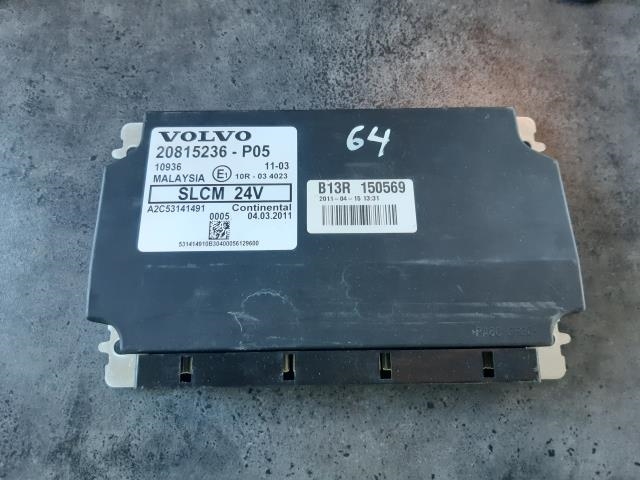Lastebil, styreenhet lys til Buss Volvo 9700H, 2008-2020 (versjon 2)  (VOLVO|20815236)