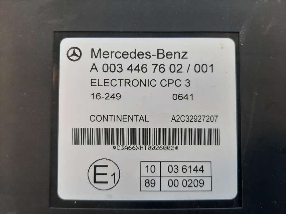 Lastebil, Styreenhet CPC til Lastebil Mercedes Actros 4 2011-2018  (MB|A0034467602 / 001|A0034467702|)