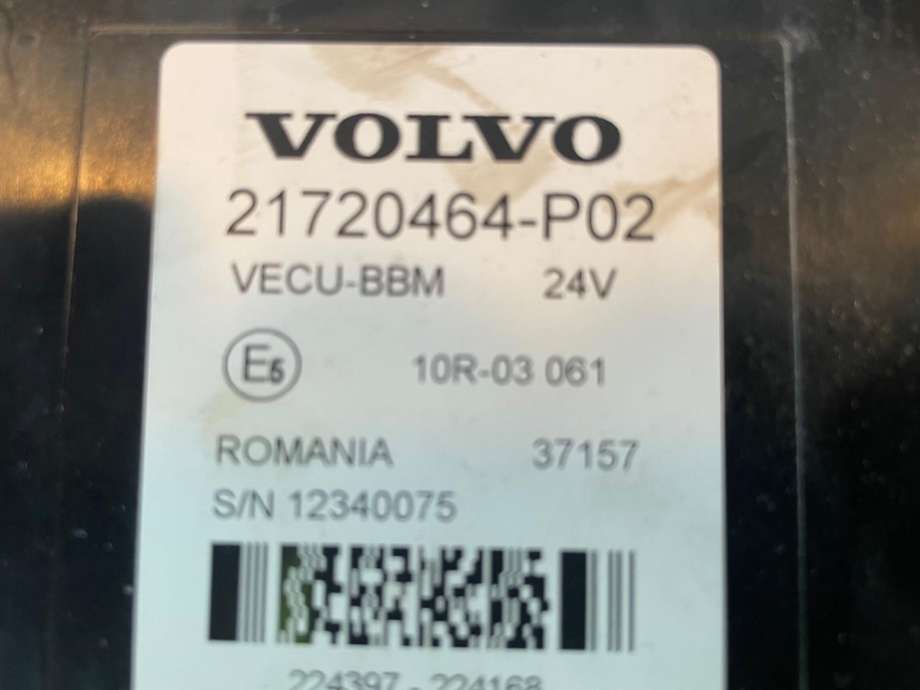 Styreenhet diverse til Buss Volvo 8900 2012-->>  (VOLVO|21720464|)