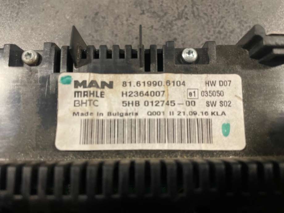 Varmeapparat betjening til Lastebil MAN TGM 2005-->>  (MAN|81.61990.6104|)