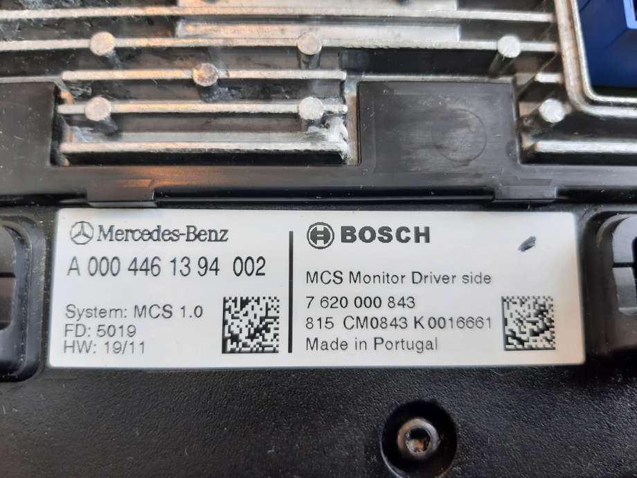 Speil venstre til Lastebil Mercedes Actros 5 2019-->>  (MB / BOSH|A0004461234|A9605421491|A9608114314)