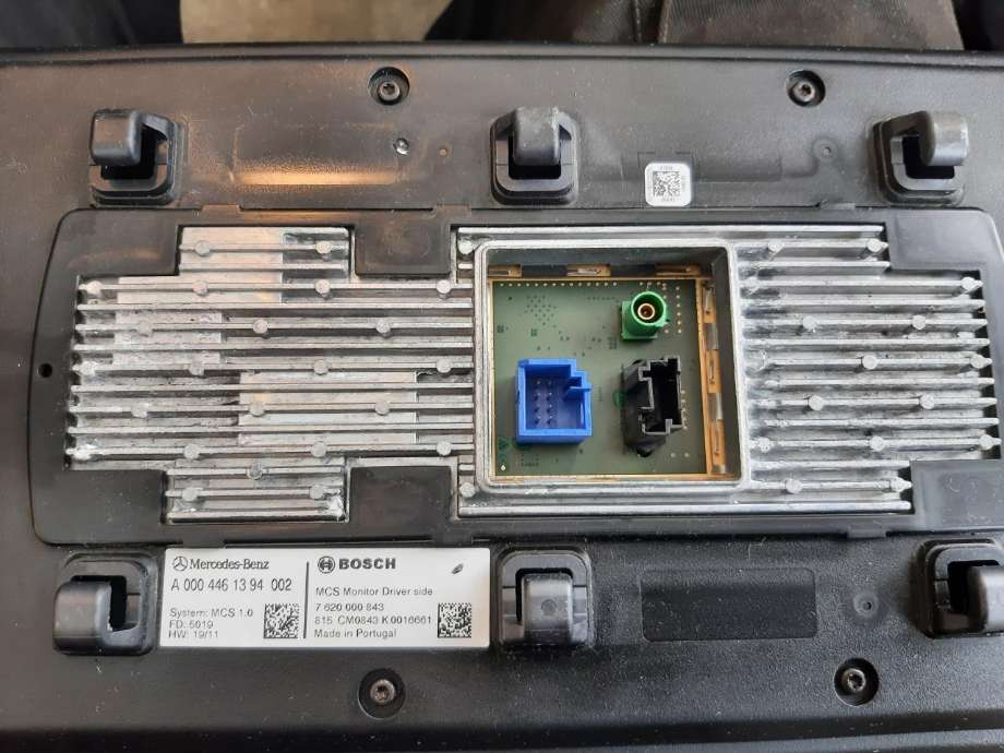 Speil venstre til Lastebil Mercedes Actros 5 2019-->>  (MB / BOSH|A0004461234|A9605421491|A9608114314)