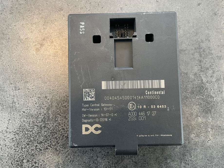 Styreenhet diverse til Lastebil Mercedes Actros 4, 2011-2018  (CONTINENTAL|A0004461727)