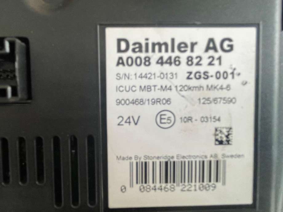 Instrumentpanel til Lastebil Mercedes Actros 4 2011-2018  (MERCEDES-BENZ|A0084468221|)
