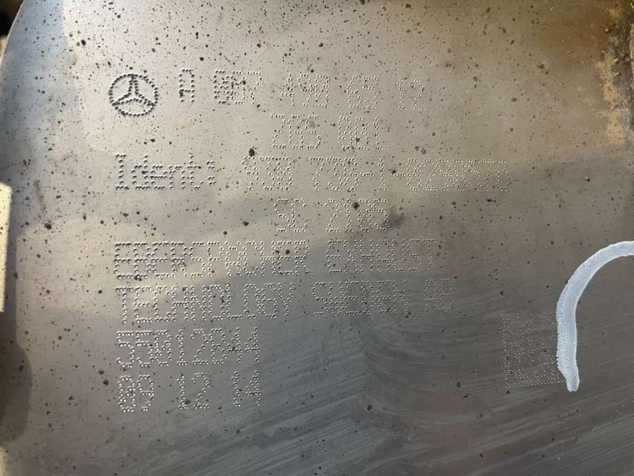 Eksosanlegg katalysator til Lastebil Mercedes Actros 4 2011-2018  (MERCEDES-BENZ|A0074906512|)