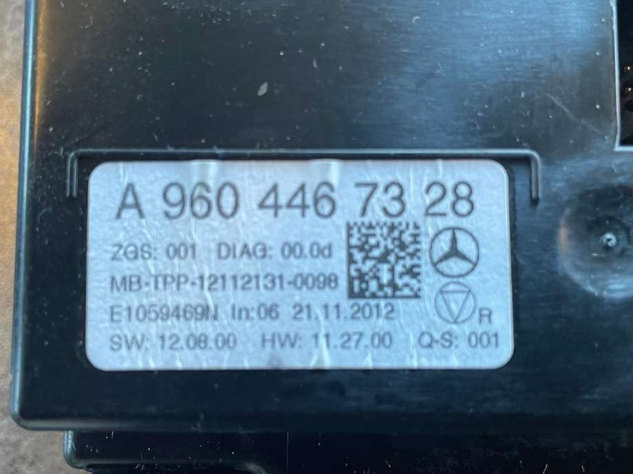 Varmeapparat betjening til Lastebil Mercedes Actros 4 2011-2018  (MERCEDES-BENZ|A9604467328|)