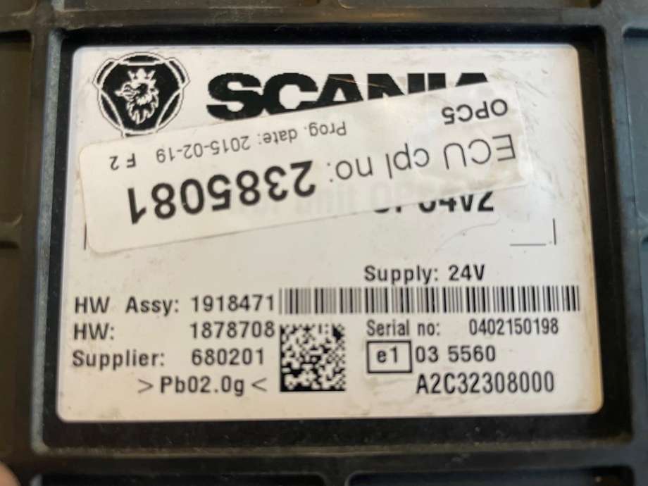 Styreenhet girkasse til Lastebil Scania PGRT-Serie R 2003-2015  (SCANIA|2559113|2418843|)