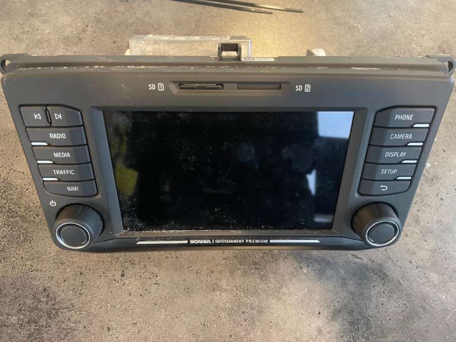 Multimedia display (MCU - Media Controller Unit) til Lastebil Scania LPGRS-Serie G, 2018-->>  (SCANIA|3155256)