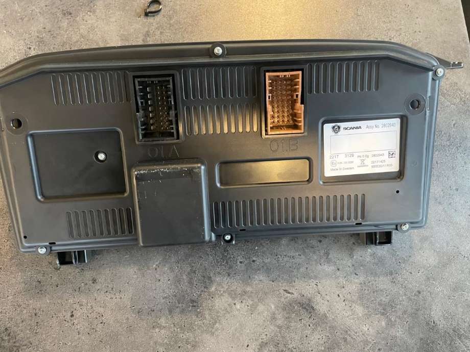 Instrumentpanel til Lastebil Scania LPGRS-Serie G 2018-->>  (SCANIA|3165900|3139223|2802940)