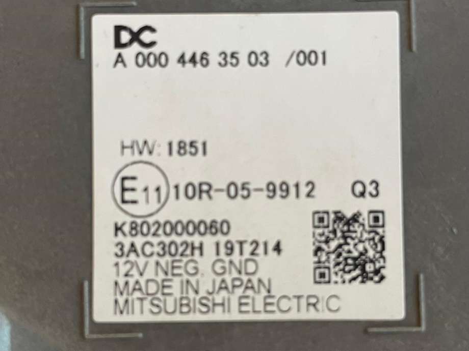 Instrumentpanel til Lastebil Mercedes Actros 5 2019-->>  (MERCEDES-BENZ|A0004463503|)