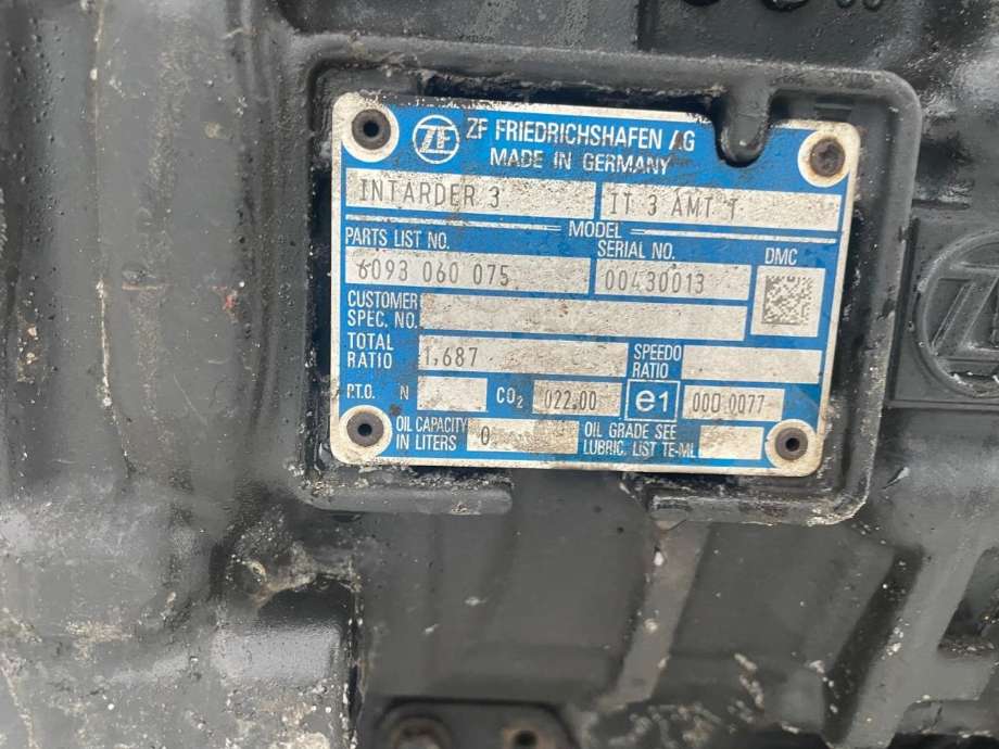 Girkasse til Lastebil MAN TGX 2008-->>  (ZF TRAXON|12 TX 2821 TD|)