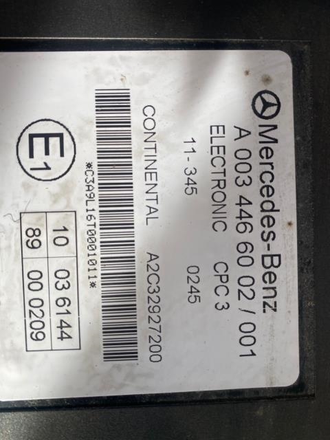 Styreenhet diverse til Lastebil Mercedes Actros 4 2011-2018  (M-B|A0034466002/001|)