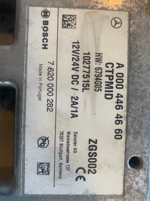 Styreenhet diverse til Lastebil Mercedes Actros 4 2011-2018  (MERCEDES|A0004464660|)