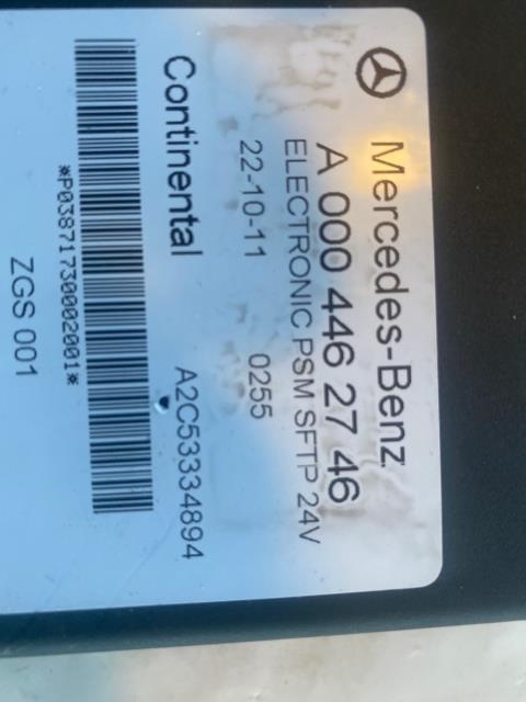 Styreenhet psm til Lastebil Mercedes Actros 4 2011-2018  (MERCEDES|A0004462746|)