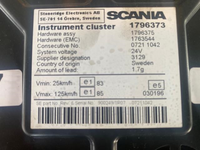 Instrumentpanel til Buss Scania K 2006-->>  (SCANIA|1796373|1870087|1922804)