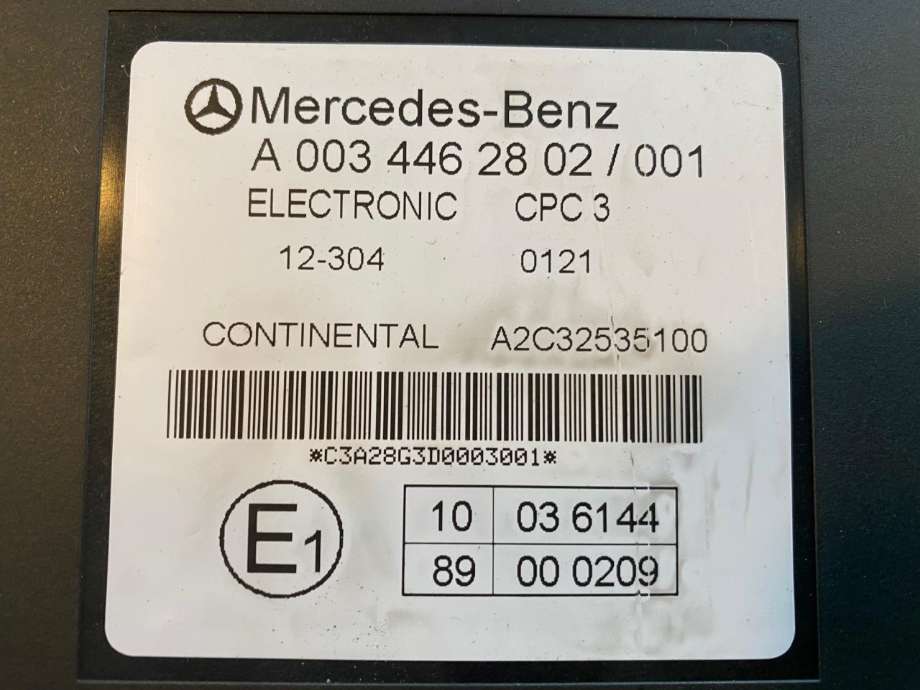 Lastebil, Styreenhet CPC til Lastebil Mercedes Actros 4 2011-2018  (MERCEDES|A0034462802|)