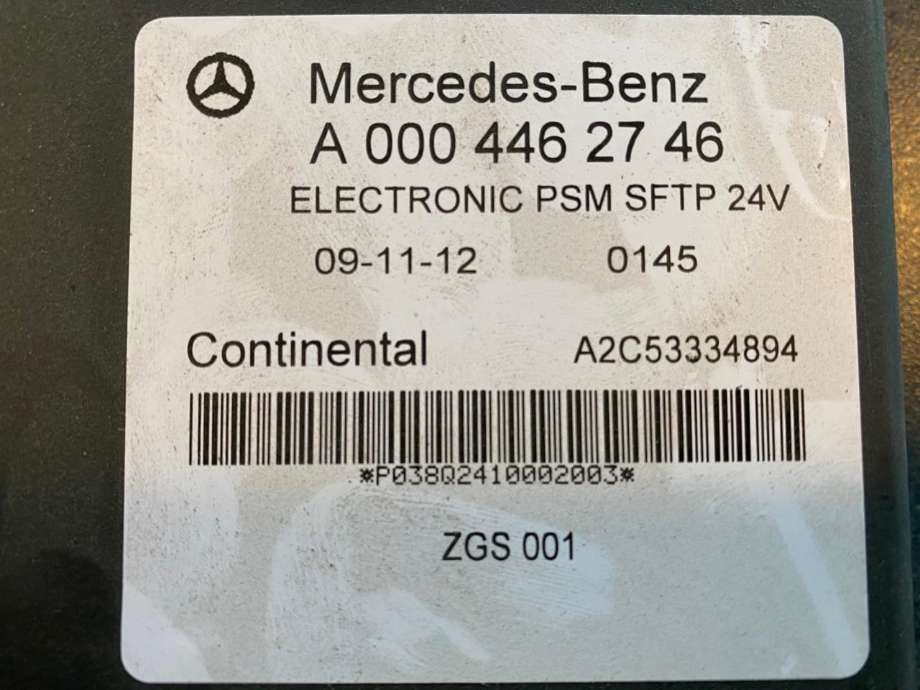 Styreenhet psm til Lastebil Mercedes Actros 4 2011-2018  (MERSEDES|A0004462746|)