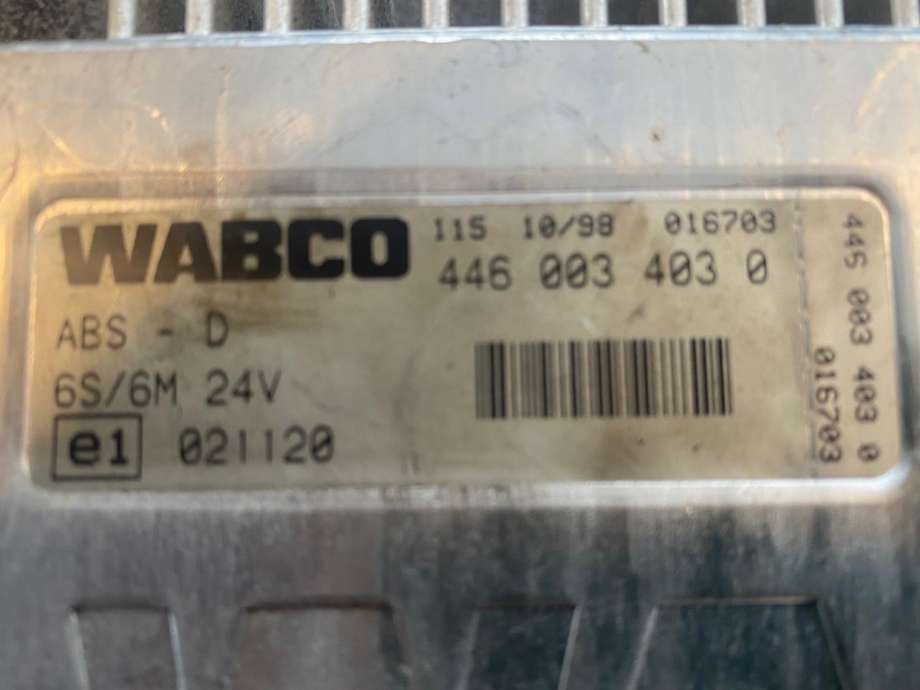 Styreenhet ABS til Lastebil Scania 4-Serie R 1995-2003  (WABCO|4460034030|1412038|)