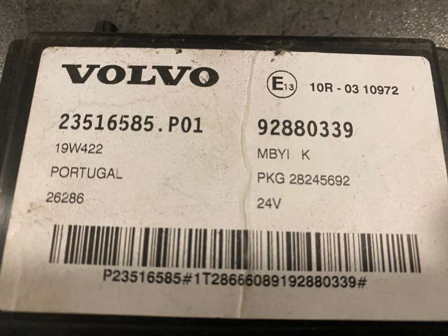 Styreenhet diverse til Lastebil Volvo FM 2014-2020 (Versjon 4) (Versjon 4) (VOLVO|23516585|92880339|)